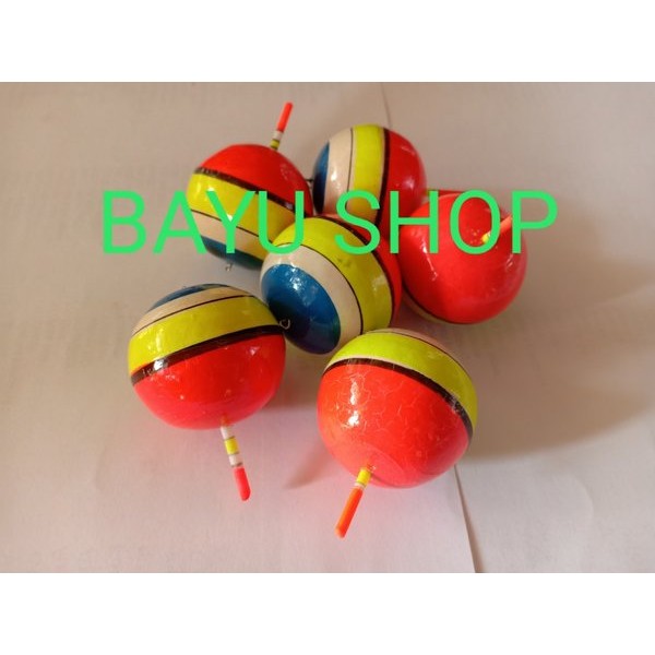 kumbul pelampung pancing jumbo besar 4cm