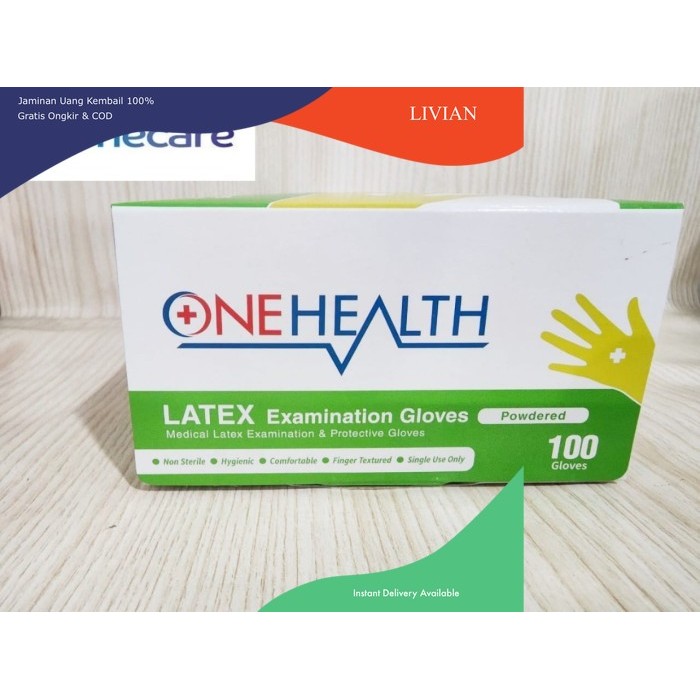 vv Sarung Tangan Latex SafeGlove / Handscoon Gloves / Sarung Tangan - SafeGloves, S