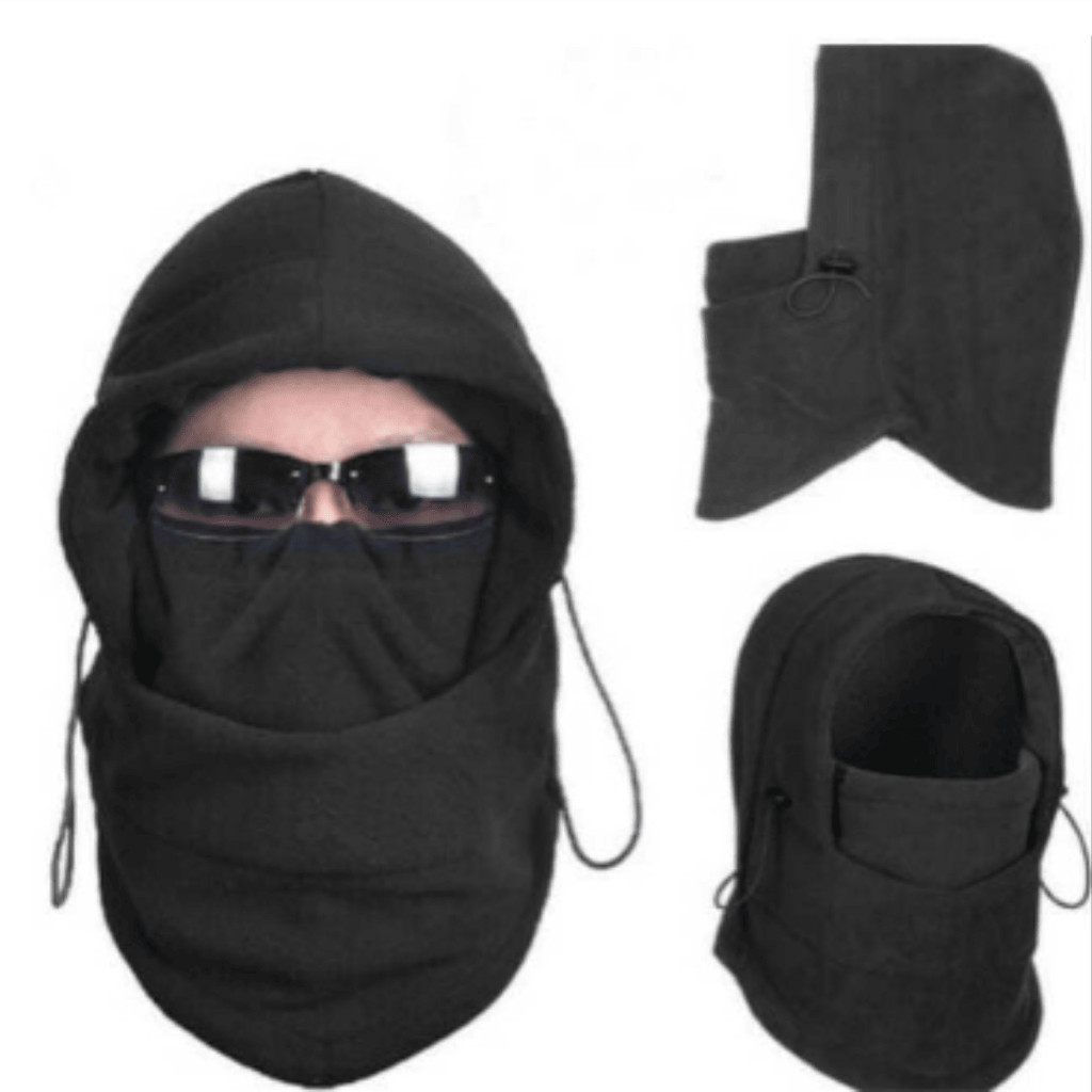 Topi Ninja Masker Polar Pria Wanita Balaclava Kupluk Mancing Motor Gunung Hangat Berkualitas