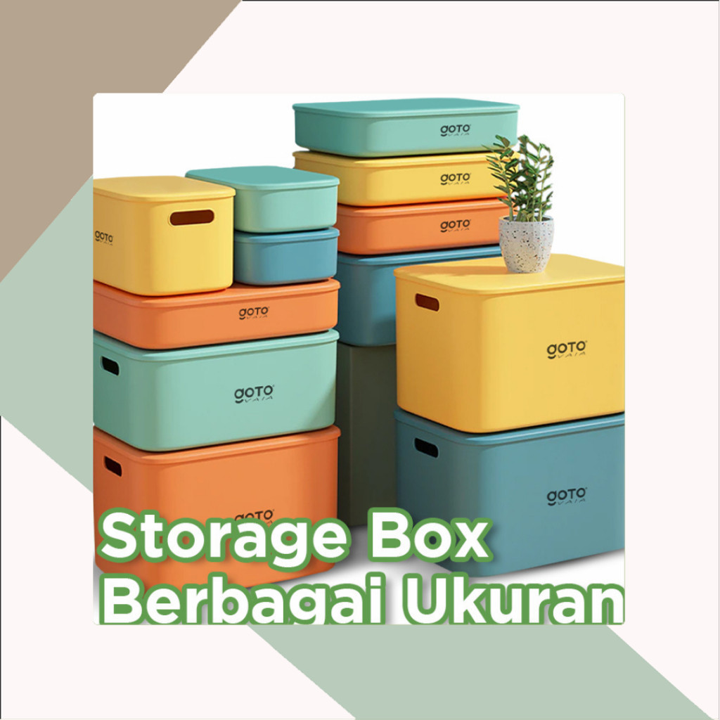 Goto Vaia Storage Organizer Container Box Keranjang Penyimpanan