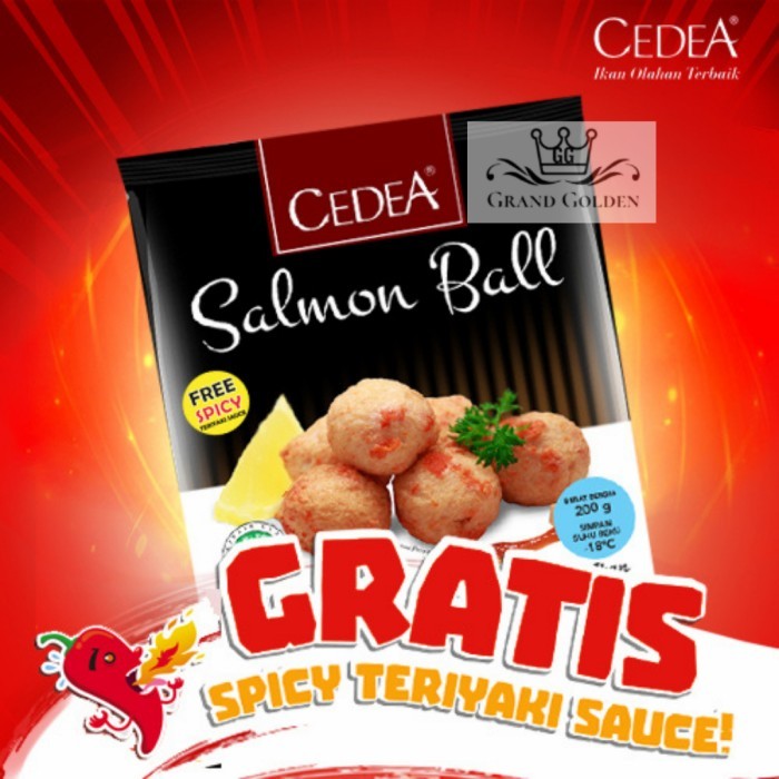 

Bakso Ikan Cedea Salmon Ball 200 Gram