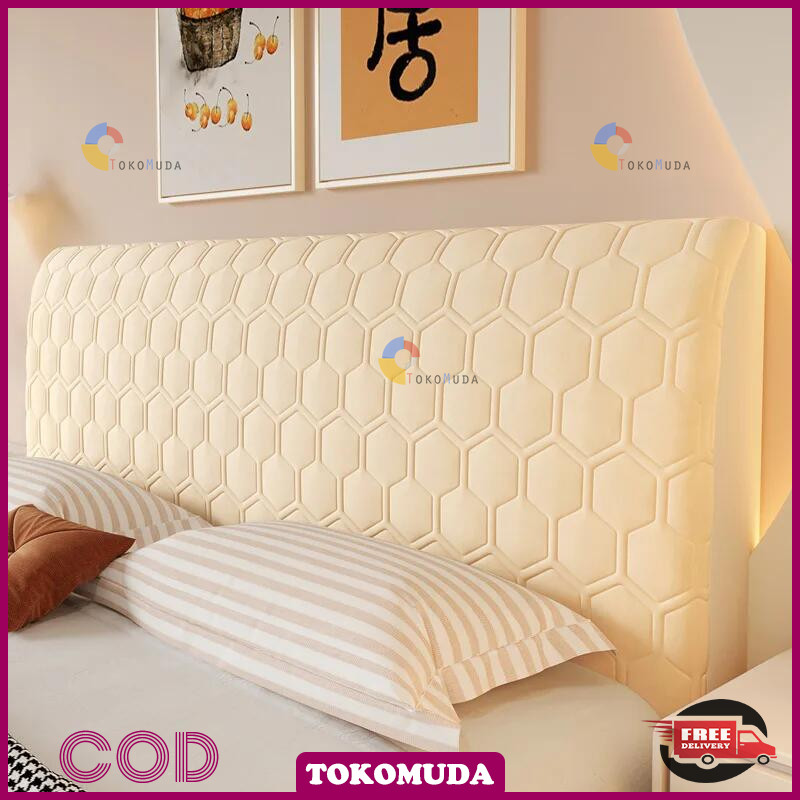 TOMUMUDA Sarung Pelindung sandaran Divan Protector sandaran divan Cover Sandaran Divan Headboard