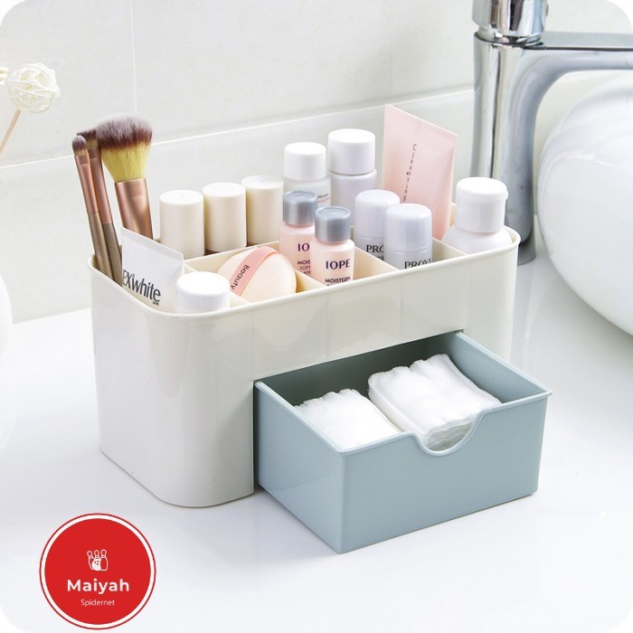 

Rak Box Kotak Laci Storage rack Organizer Tempat Kosmetik Perhiasan Rak Stasionary Stationary Alat Tulis Pulpen Pensil Kantor Gadget Kacamata Aksessory Make Up Perlengkapan Mandi Multifungsi Premium