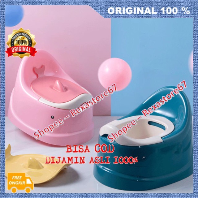 Jumbleng Pispot Toilet Training Anak WC Jongkok Pispot Anak Duduk Toilet ASLI