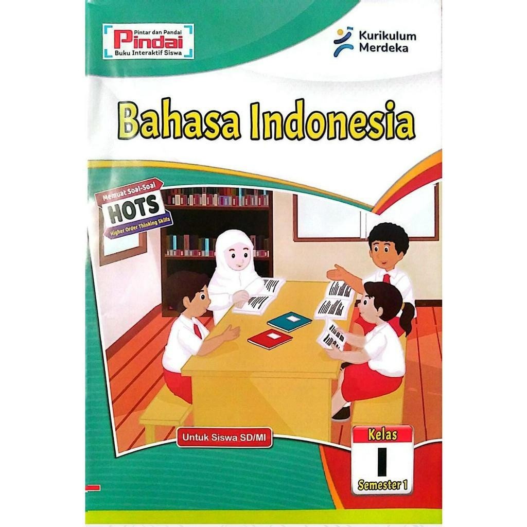 

Buku LKS Bahasa Indonesia kurikulum Merdeka Kelas 1 SD/MI Semester 1