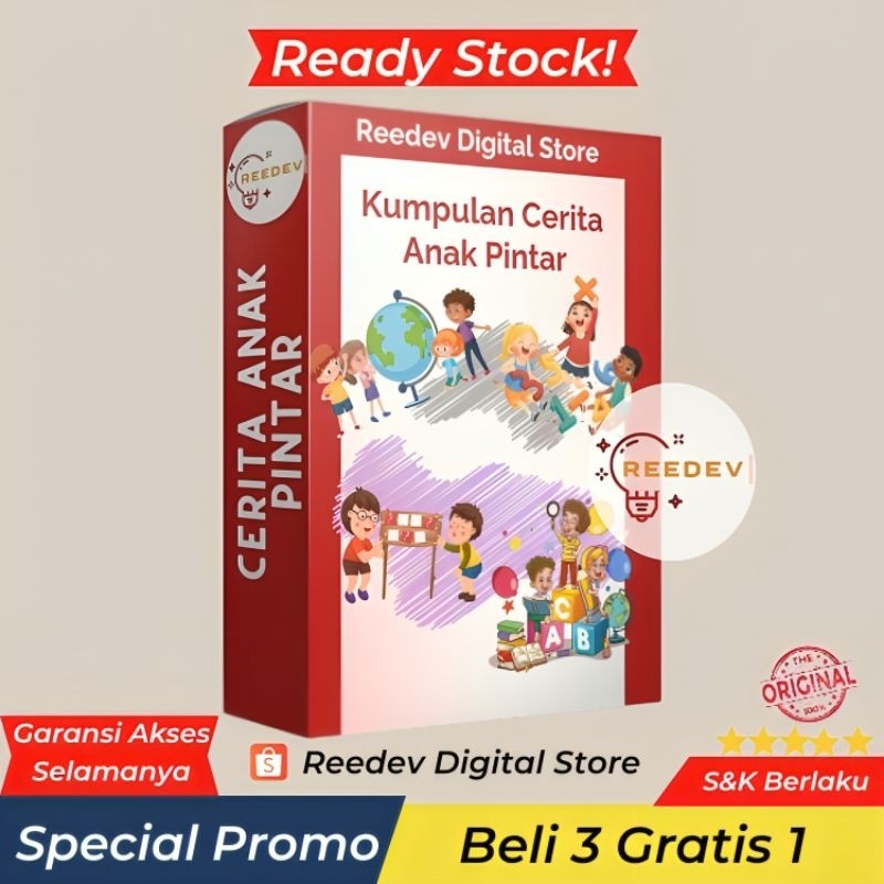 

Kumpulan Cerita Anak Bergambar Paud, TK, SD Versi Digital ttg Ilmu Pengetahuan, Moral, Cerita Pahlawan, Masakan, Parenting, Cerita Rakyat, Kurikulum Merdeka - Reedev Digital Store