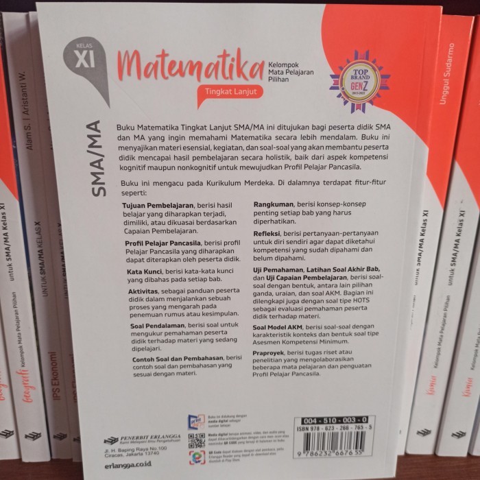 

BUKU MATEMATIKA TINGKAT LANJUT KELAS 2 11 XI SMA ERLANGGA MERDEKA