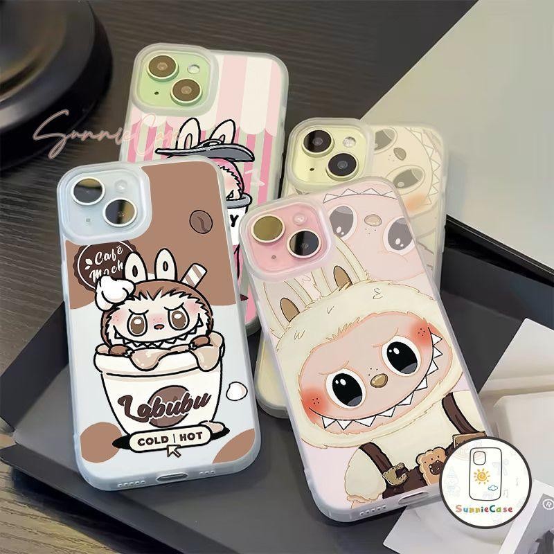 Trendy Merek Mewah Lubang Besar Frosted Kasus Kompatibel Untuk IPhone 7Plus 14 12 15 13 11 Pro Max X