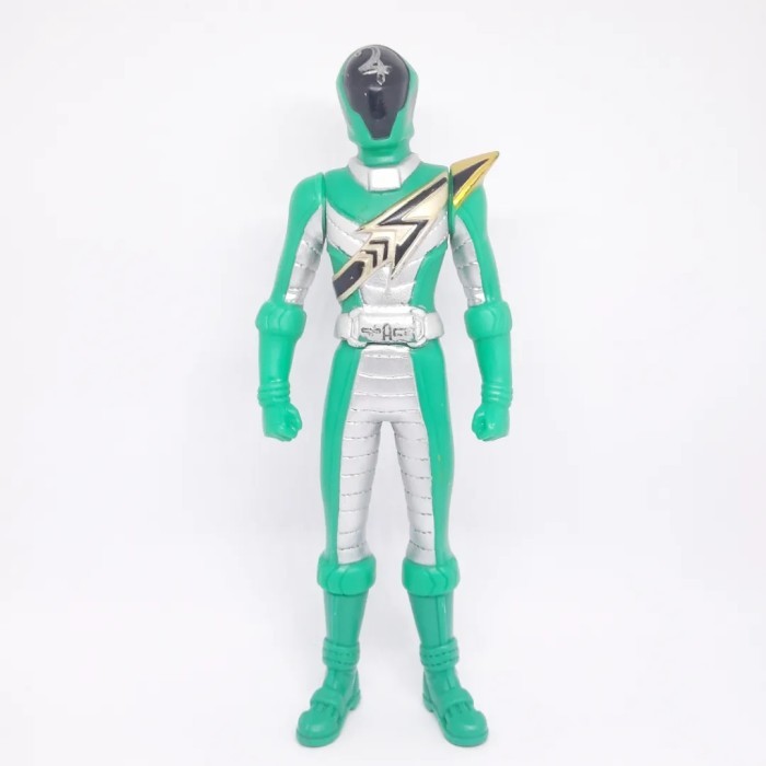 Power Rangers Space Guardian Green  Auldey Action Figure
