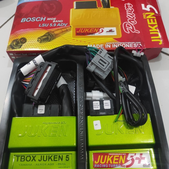 ECU JUKEN 5++ PRO NEW NMAX NEW AEROX ABS DAN NON ABS RACING TURBO - AEROX OLDNONABS