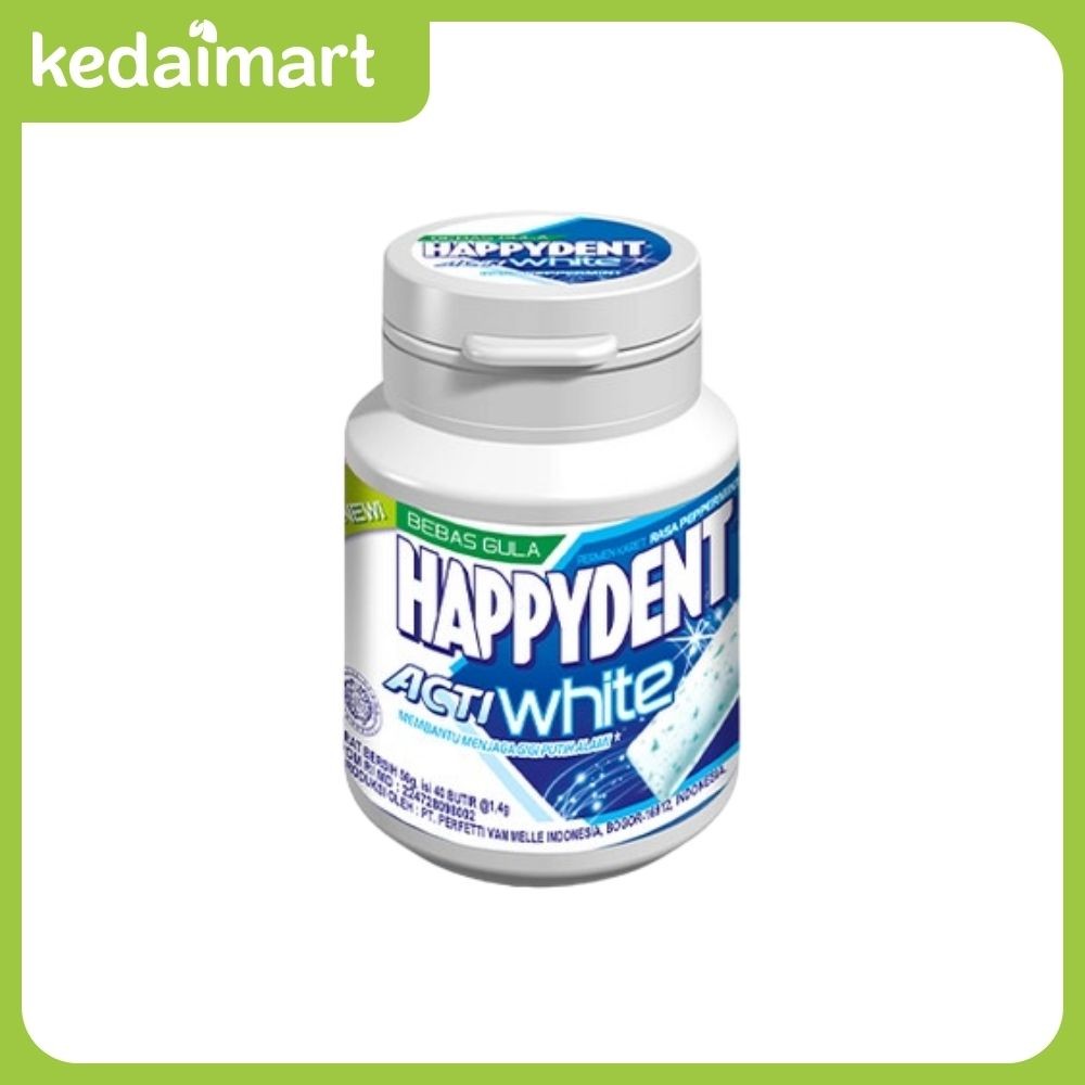 

Happydent Acti White Sugar Free Bottle 56 Gram