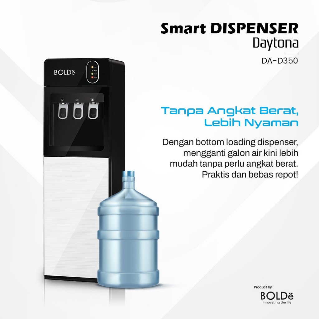 BOLDE Smart Dispenser Daytona Dispenser Galon Bawah