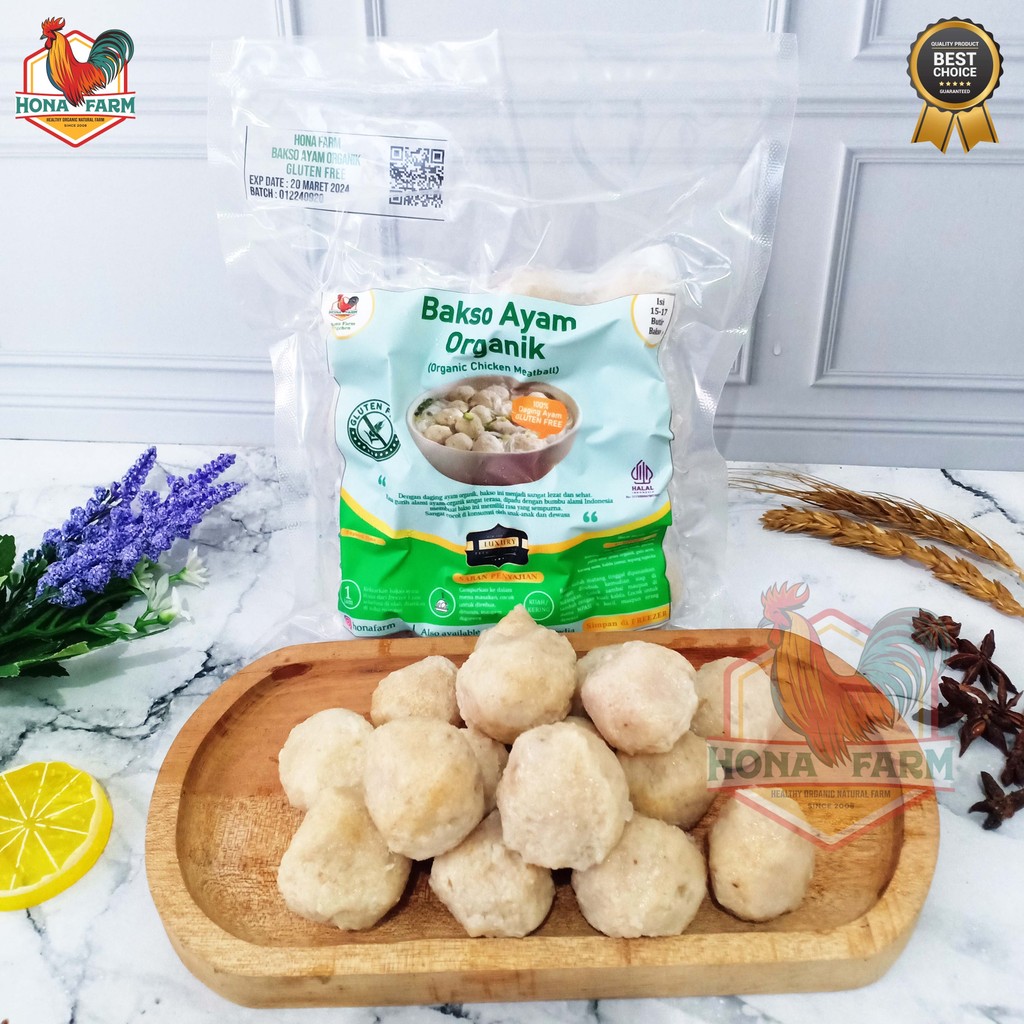 

HONA FARM Bakso Ayam Probiotik 300gr - Sehat
