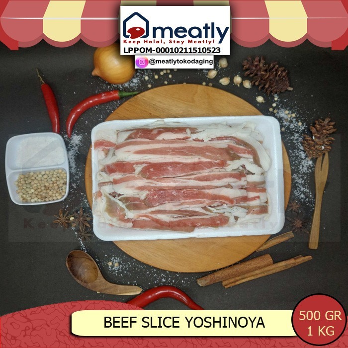 

beef slice yoshinoya 500gr