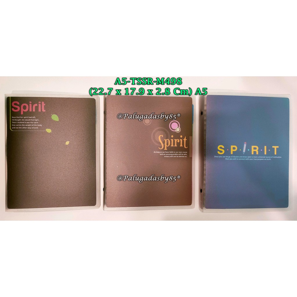 

(1 Biji) Map Binder JOYKO A5-TSSR-M498 Spirit 22.7*17.9*2.8 Cm / Binder Note Joyko A5-TSSR-M498