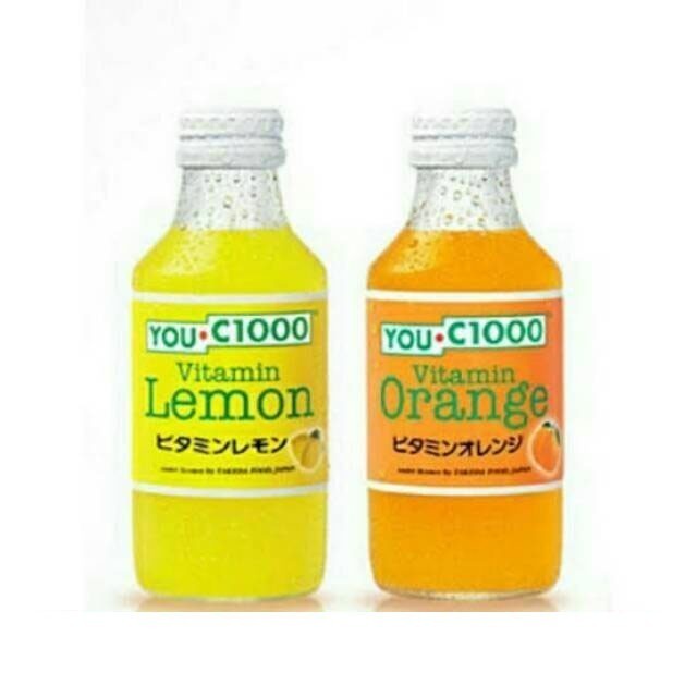 

Minuman YOU C1000 Vitamin C Botol Kaca 140 ml