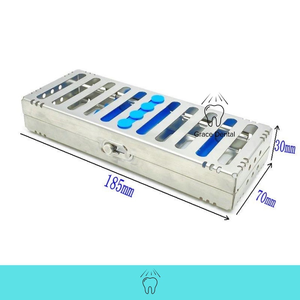 Dental Instrumen Autoclave Sterilization Cassette Rack Box Tray