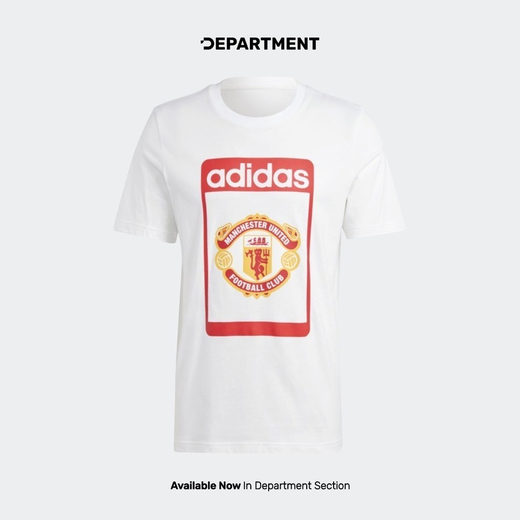ADIDAS Kaos Pria MANCHESTER UNITED OG GRAPHIC TEE IP5552 ORIGINAL