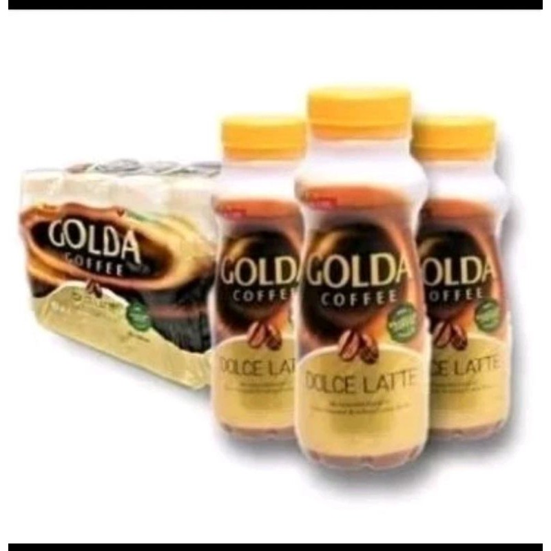 

GOLDA COFFE 1 krat isi 12 botol, EXP aman