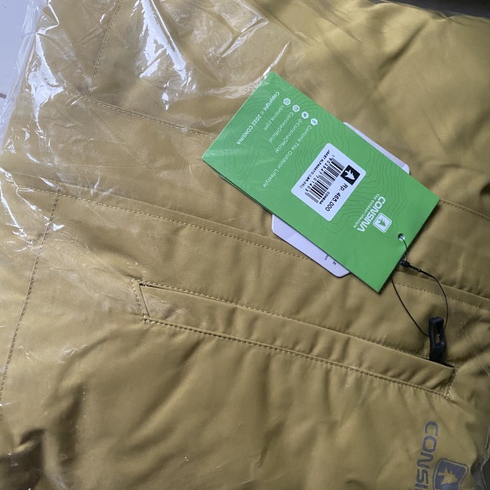 ✨TERLARIS - Jaket consina alpamayo - Light brwon, S