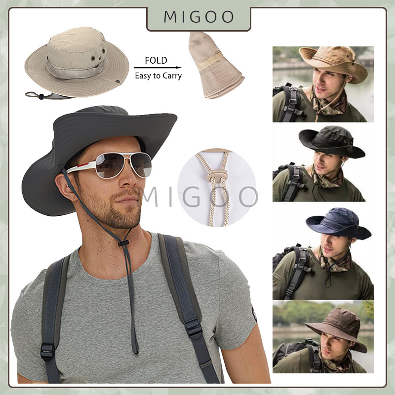 Topi Rimba Pria Wanita / Topi Mancing / Topi Rimba