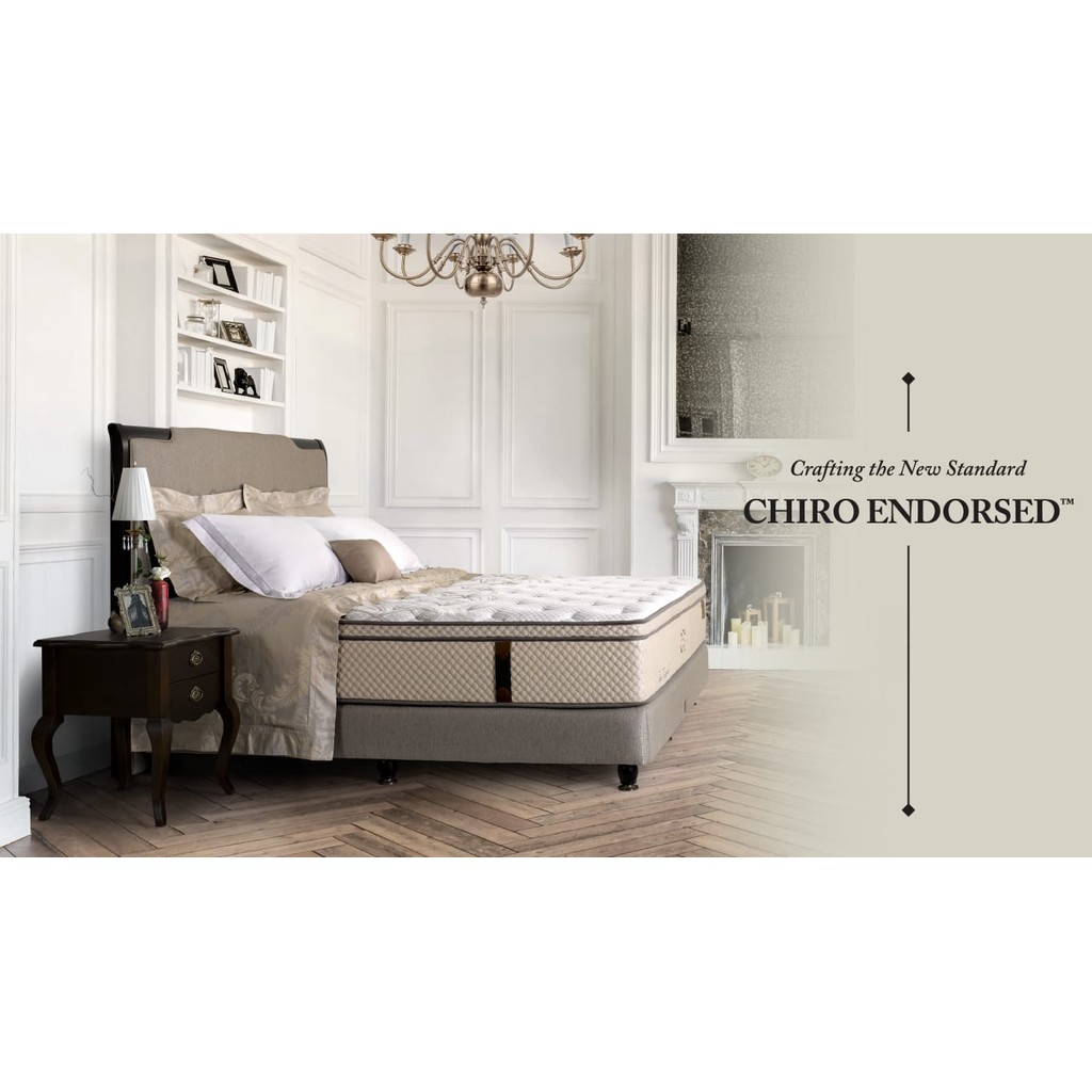 Springbed King Koil Chiro Endorsed Pocket Plushtop