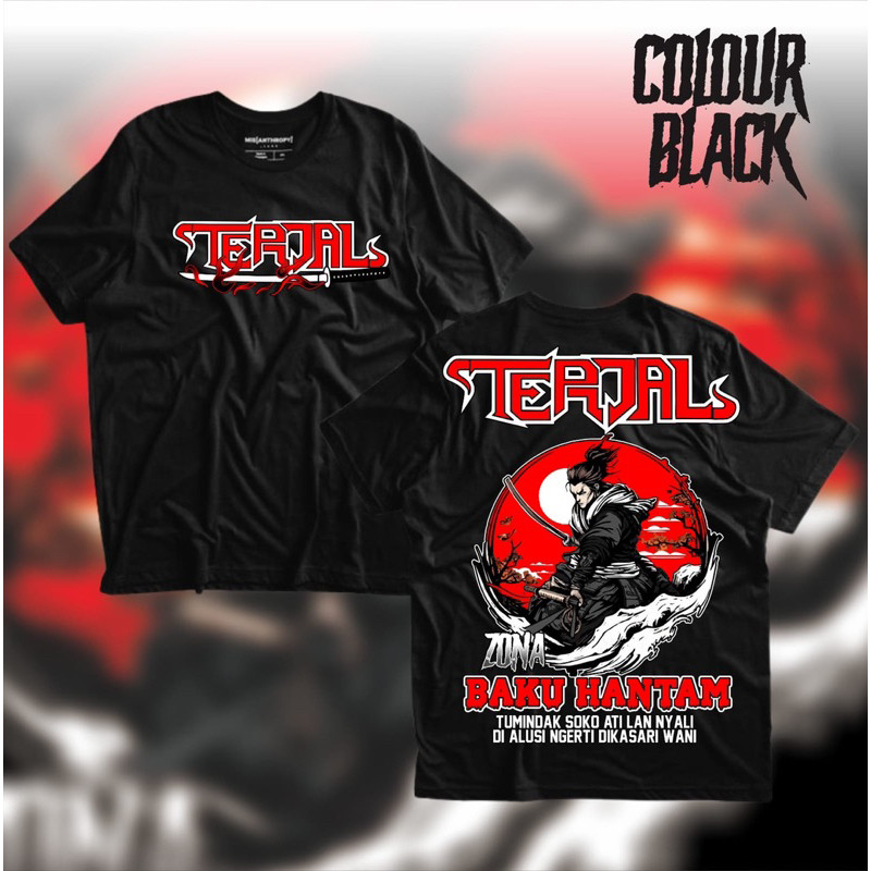 Kaos Psht Terate 1922 Terjal Zona Baku Hantam Sablon Premium Dtf Maxter Cloth