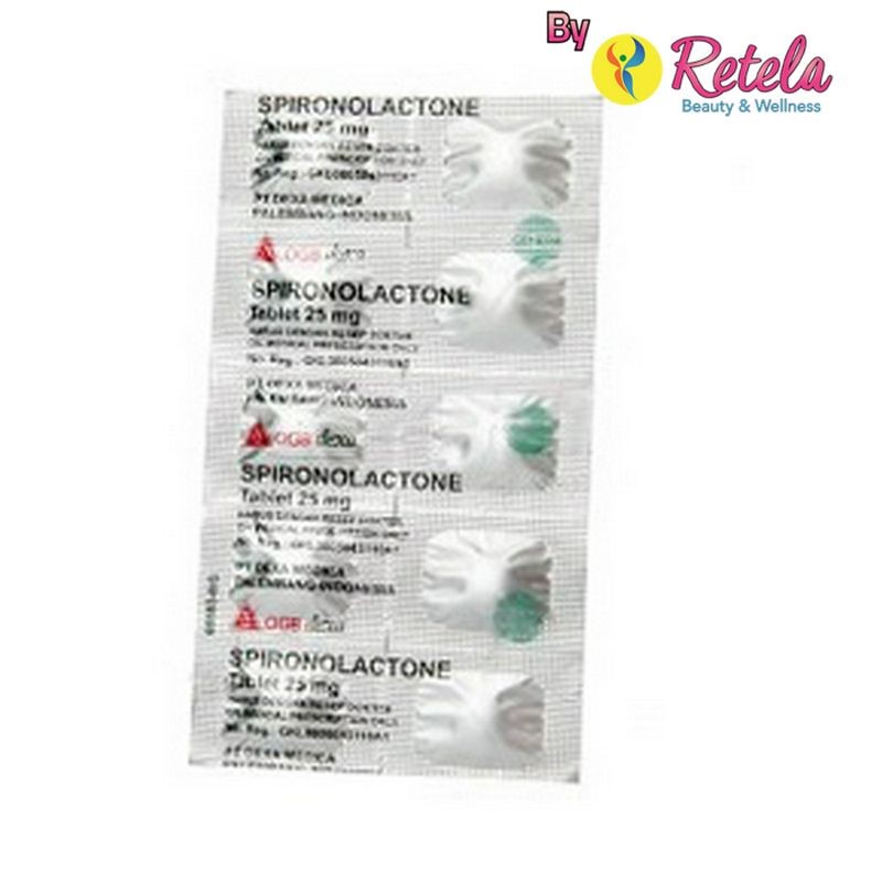 SPIRONOLACTONE 25MG 1 STRIP 10 TABLET/OTTO