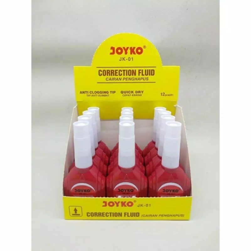 

JOYKO JK-01 Correction fluid tipe-x tip-ex Harga 1 Pcs