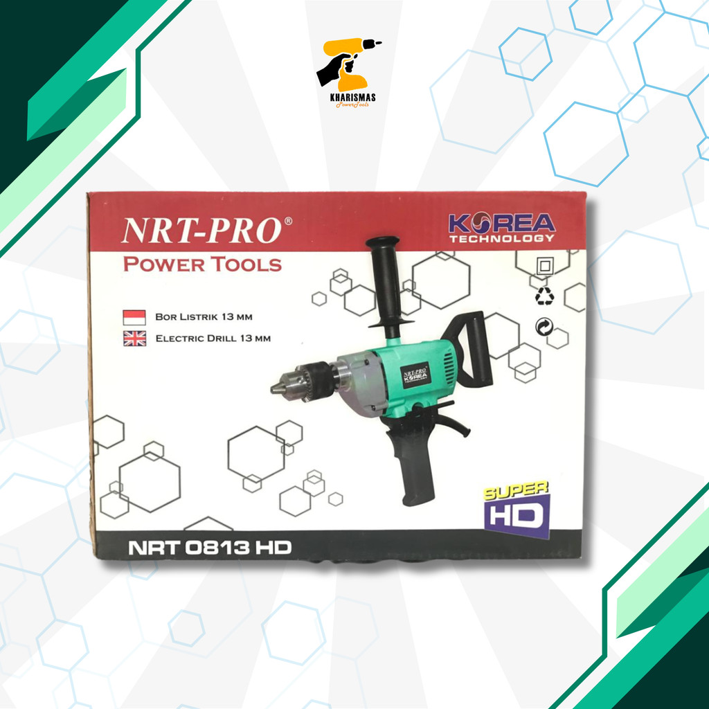 BOR LISTRIK / BOR DRILL / ELECTRIC DRILL 13 MM 0813 NRT-PRO