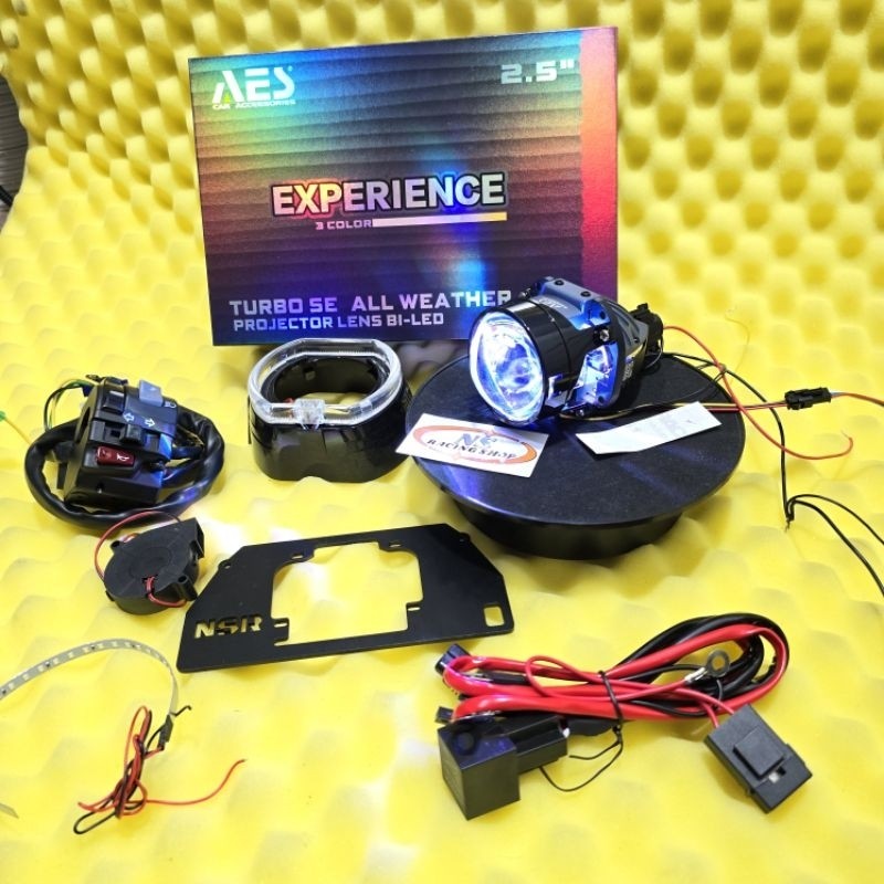 PROJIE PROJECTOR BILED AES ALL WEATHER 3 WARNA SCOOPY NEW