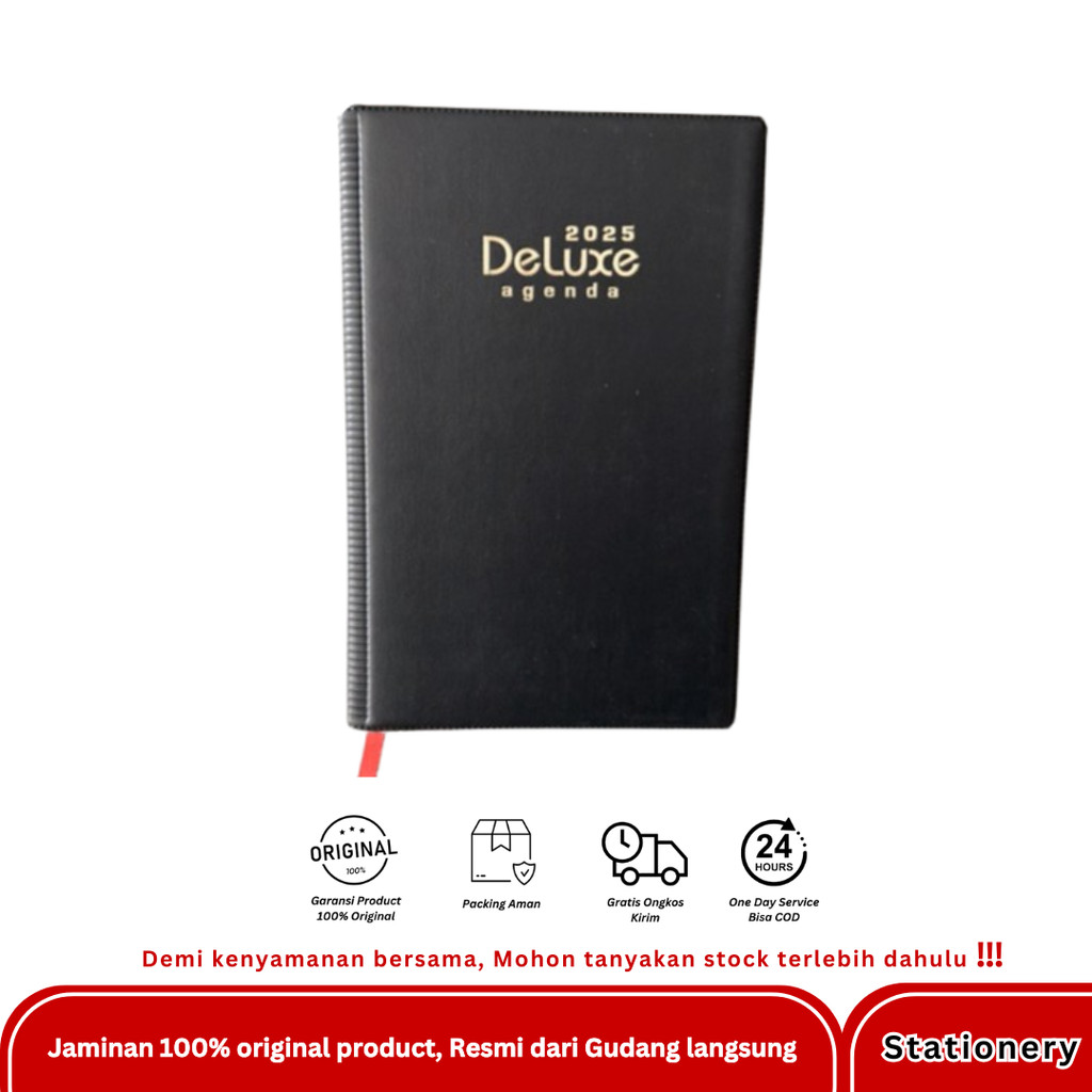 

AGENDA DELUXE TAHUN 2025 HITAM BARU!
