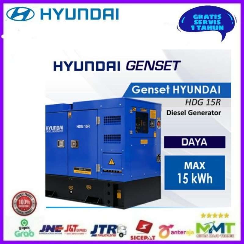 Genset Silent Diesel Generator HDG15R FAW Genset Diesel Generator