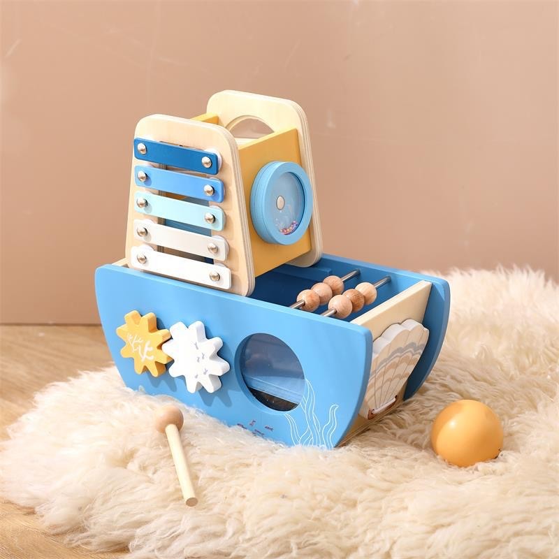 SHIP BUSY BOX | Mainan edukasi anak montessori