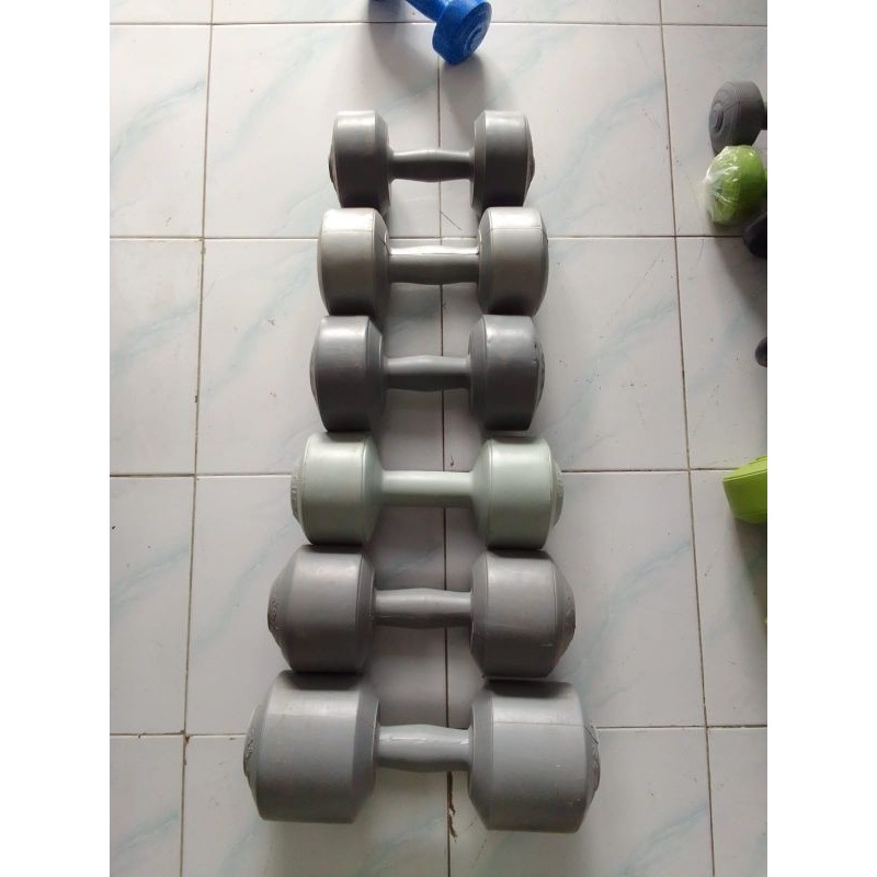 barbel fitnes 10kg /barbel plastik 10kg / barbel pvc 10kg/ barbel murah 10kg/ barbel pvc 10kg