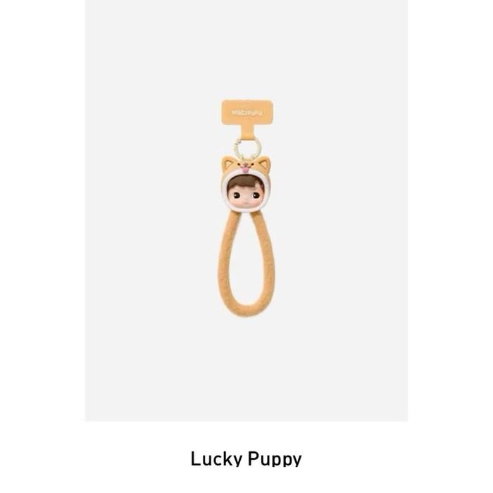 

(SELECTED) POP MART Hacipupu Snuggle With You Series Lucky Puppy - Phone Lanyard - Lucky Puppy