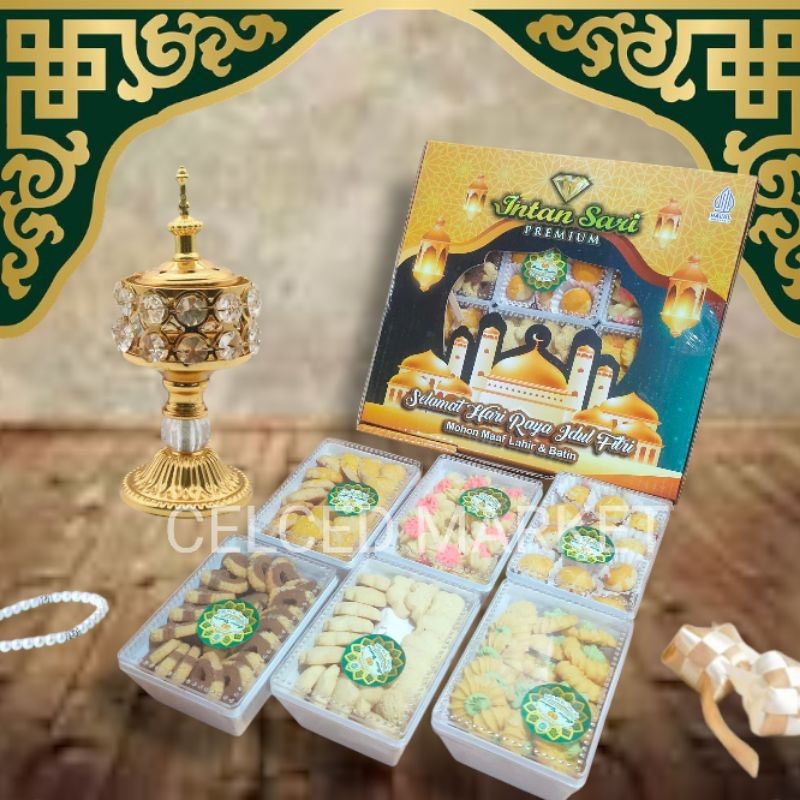 

Paket Kue Kering Lebaran Idul Fitri Intan Sari Premium | Hampers Lebaran Premium