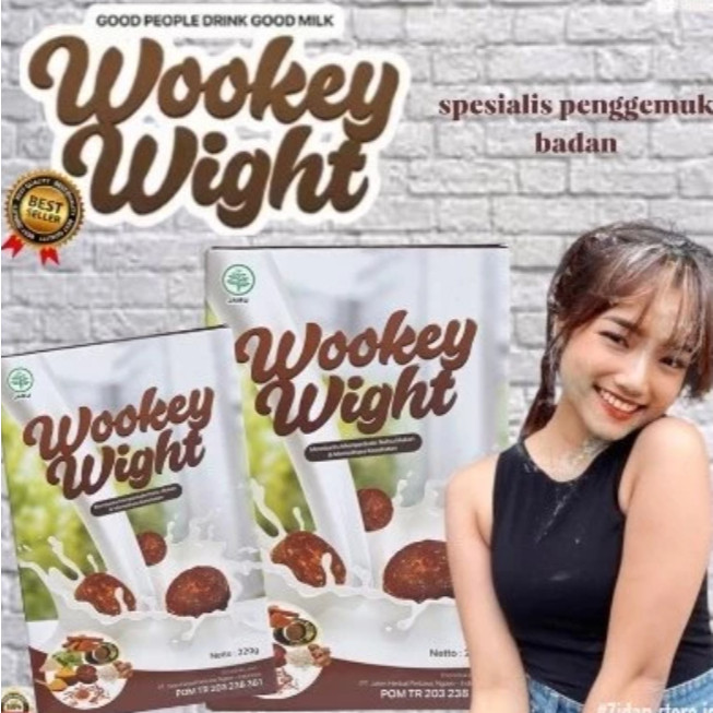 

2 BOX DISKON MURAH!!! Wookey Weight Susu Penambah Berat Badan Alami/Susu Herbal Penggemuk Badan