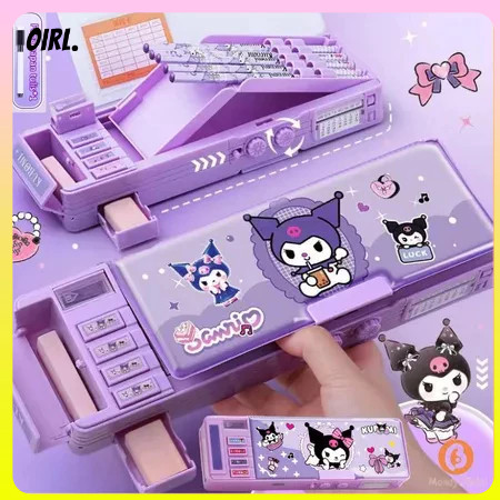 

JAMIN MURAH !!!Tempat pensil multifungsi Kuromi untuk anak perempuan, tempat pensil otomatis dengan kunci kata sandi(BISA LANGSUNG ORDER)