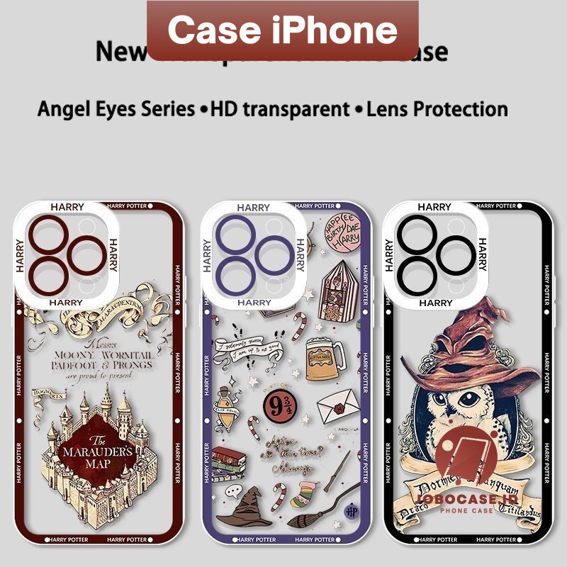 Case iPhone 16  Premium Harry Potter Hogwarts 03  Transparent Protective Case iPhone 16  13 12 11 PR