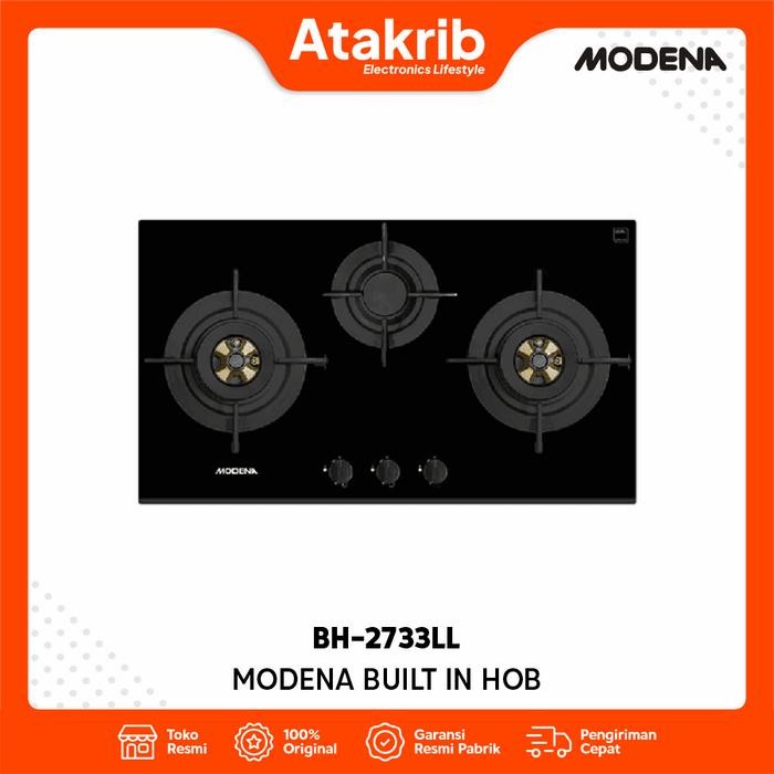 MODENA BUILT IN HOB BH-2733LL / BH 2733 LL Kompor Gas Tanam 70cm 3 Burner