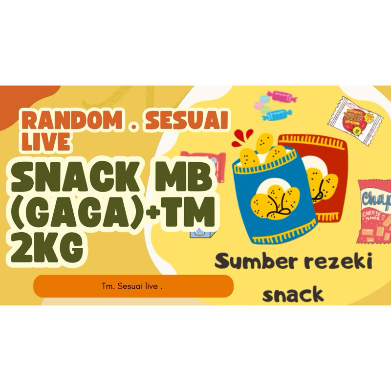 

New Snack Berhadiah 2Kg Rasa Enak Tekstur KrispyPremium