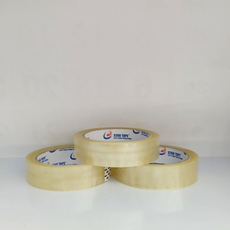 

[HARGA 1 PCS]Isolasi bening 24 mm/Selotip Star Tape/Plester bening/isolasi bening - ARM