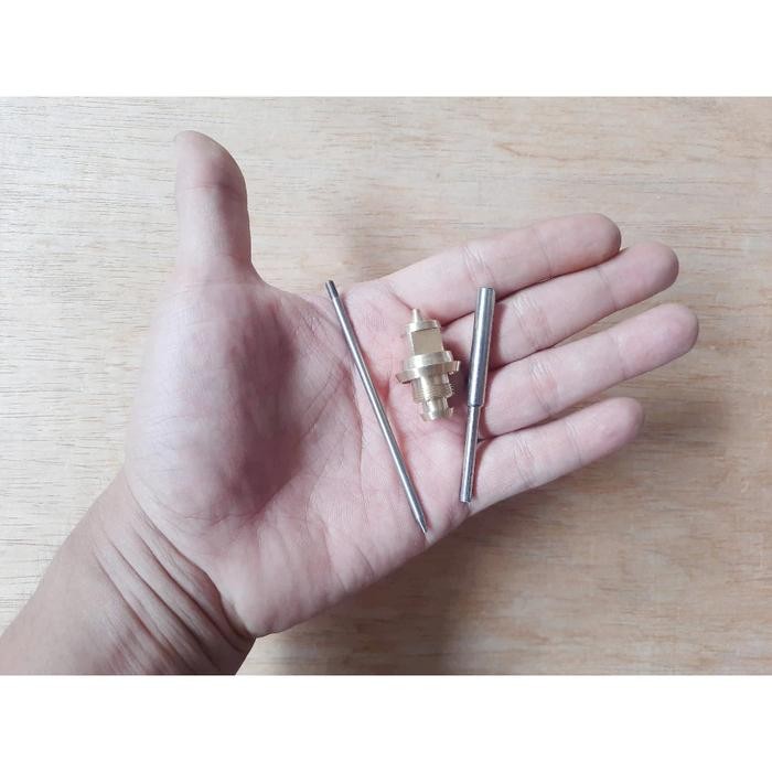 Part NOZZLE  dalam JARUM 1.2mm spray gun Universal  F75 F75G F75S KENTARO ORIGINAL - NOZZLE F75 KTR