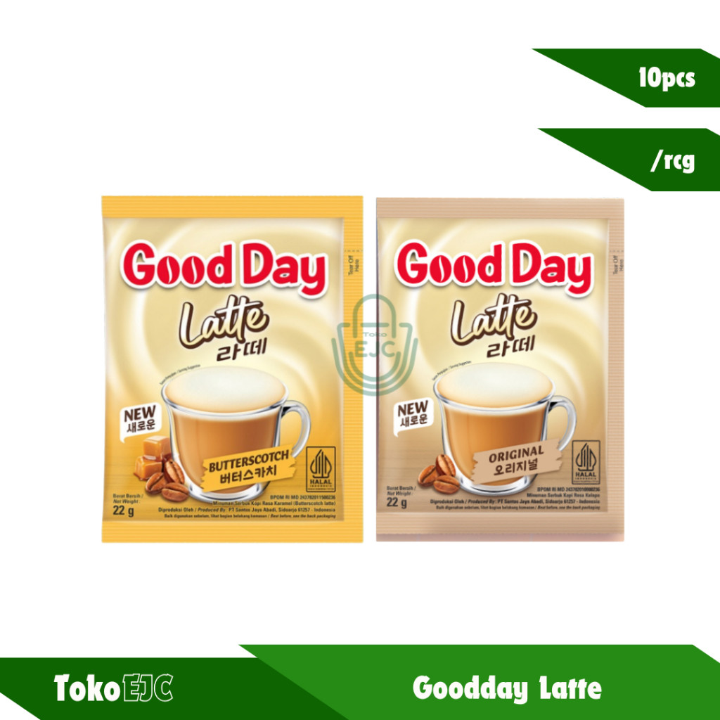 

[EJC] GoodDay Latte original dan Latte Butterscotch 220g /renceng