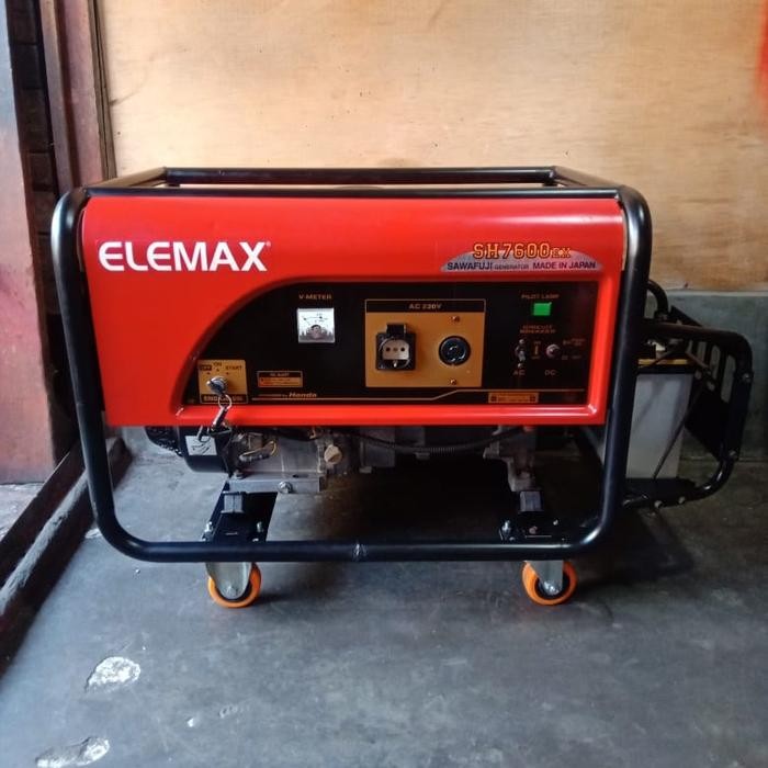 Mesin Genset HONDA Elemax SH7600EX 6500 Watt Original - Tanpa Accu