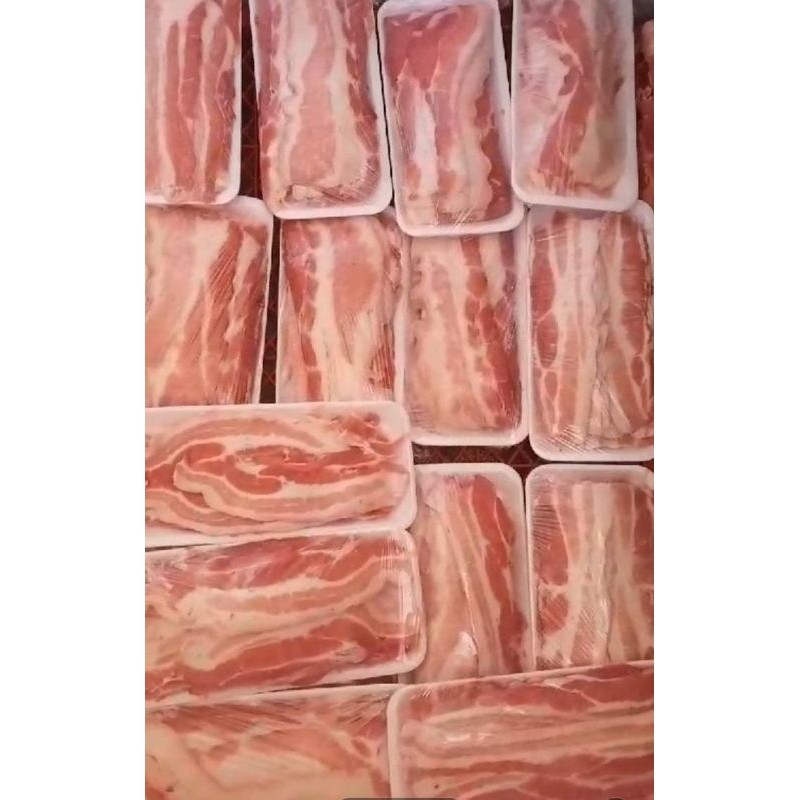 

PORK BELLY SLICE 500Gr