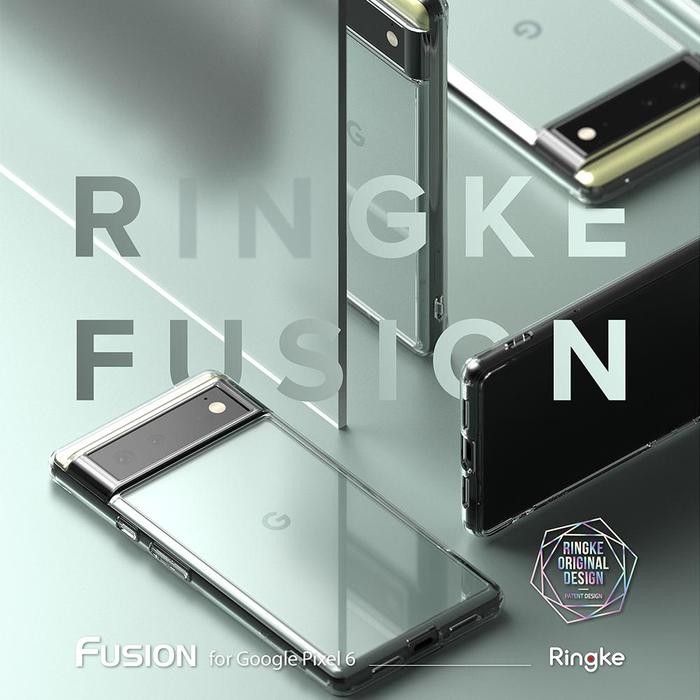 Ringke Fusion Hybrid Case Google Pixel 6 / Pixel 6 Pro Casing Pixel 6 - Clear, Pixel 6 Pro
