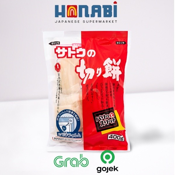 

Sato Kirimochi Paritto Suritto 400g - Mochi Instant Made In Japan