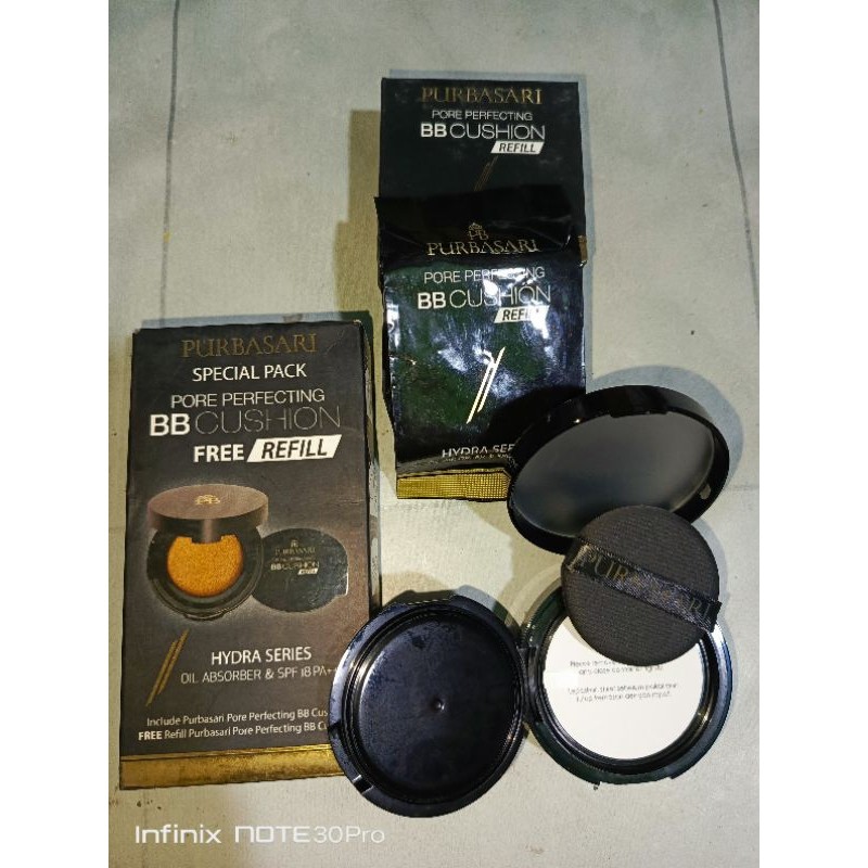 PURBASARI BB Cushion Purbasari Free Refill